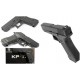 Модель пистолета Glock 17, KP-17, GBB, металл, черный, грин газ (KJW)